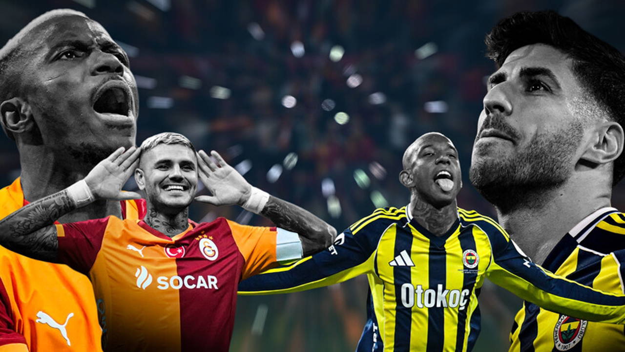 Şampiyonluk yolunda kritik maç: Galatasaray - Fenerbahçe derbisinde gözler golcülerde!