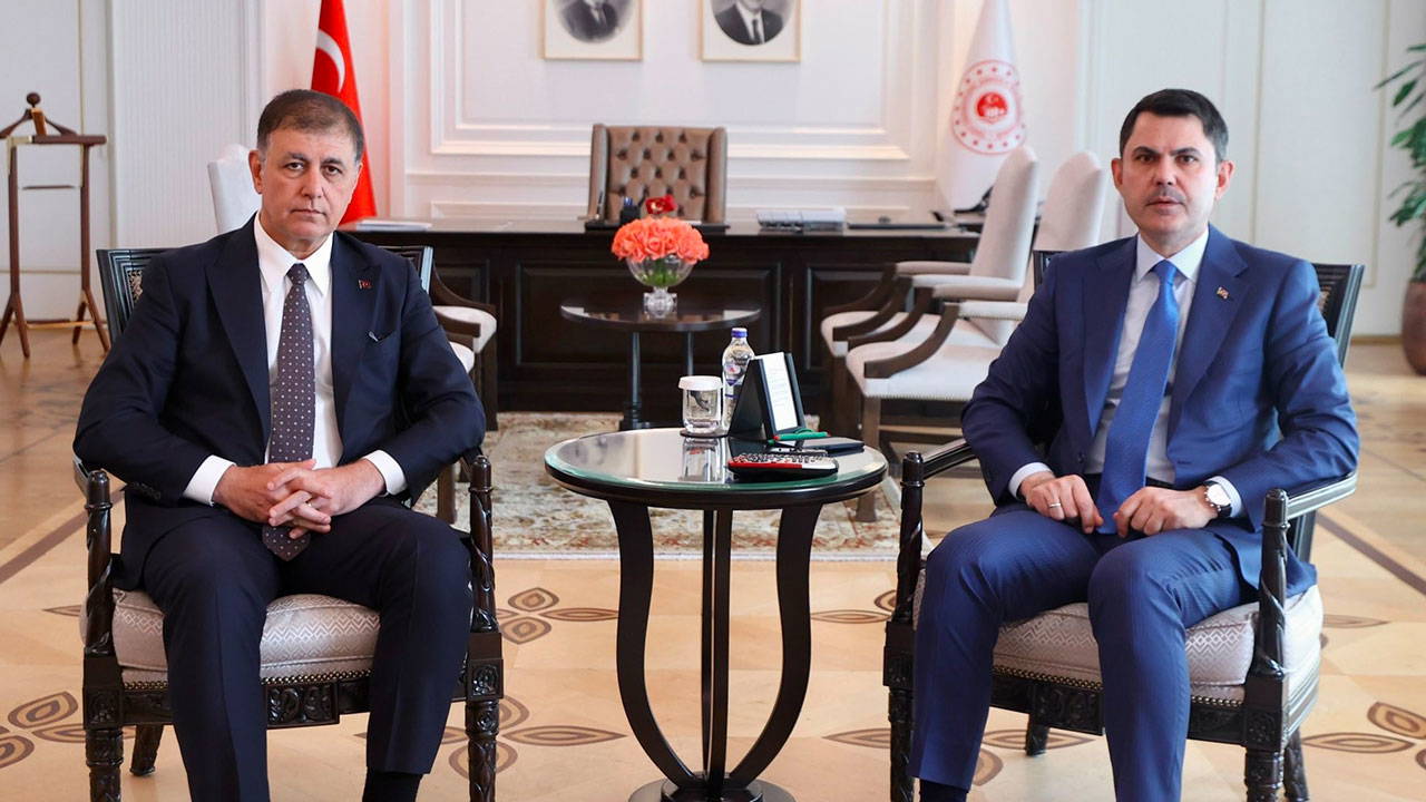Cemil Tugay'dan Murat Kurum'a ziyaret
