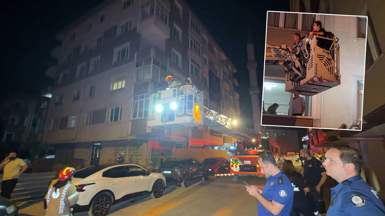 Merdiveni çöktü, kolonlarından ses geldi: Avcılar'da 5 katlı bina tahliye edildi