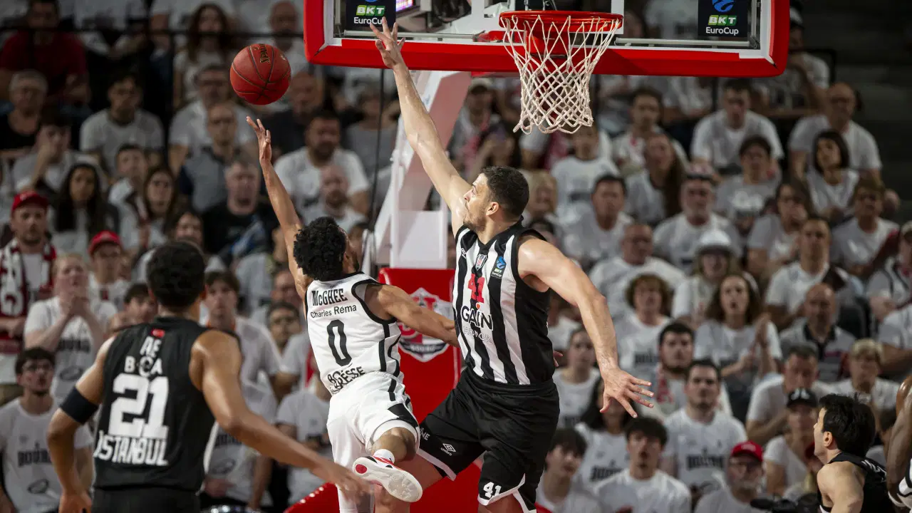 Beşiktaş GAİN EuroCup'ta ikinci oldu! Deplasmanda mağlup...