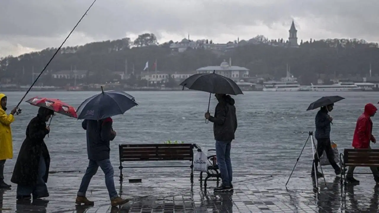 Türkiye’de yağışlı hava alarmı