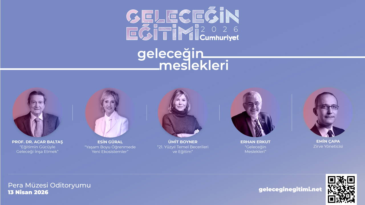 Geleceğin Eğitimi Zirvesi 2026 ve Cumhuriyet Eğitime Katkı Ödülleri: Bu yılın teması “Geleceğin Meslekleri”