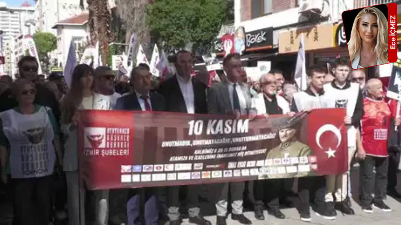 10 Kasım’ın ara tatile denk getirilmesi İzmir’de protesto edildi