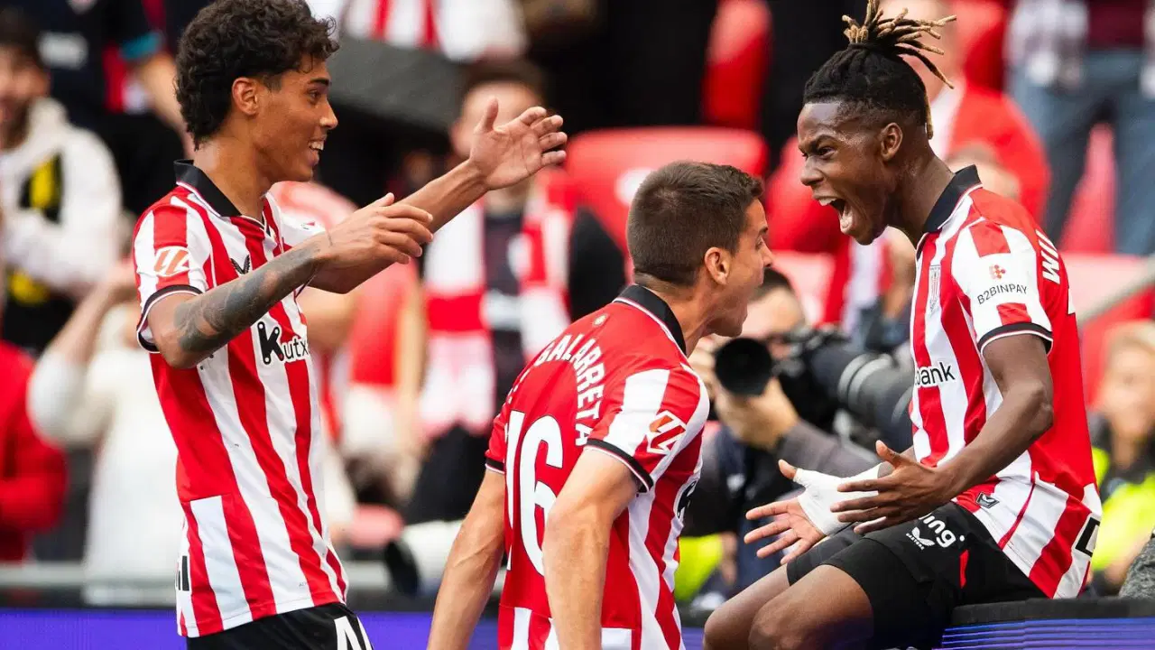 Athletic Bilbao'nun 3 maçlık hasretini Nico Williams dindirdi!