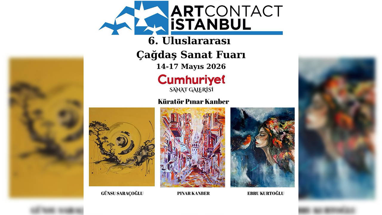 Cumhuriyet Sanat Galerisi, ARTCONTACT İstanbul’da sanatseverlerle buluşuyor