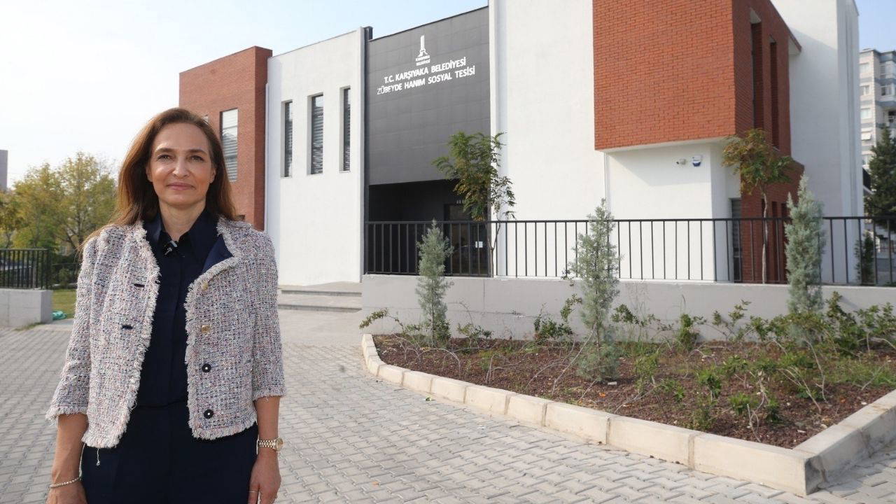 Karşıyaka Zübeyde Hanım Sosyal Tesisi açılıyor