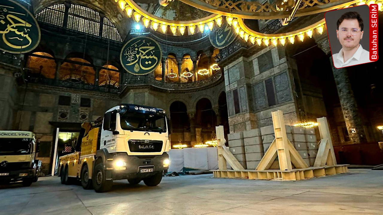 O görüntülere tepki yağdı: Ağır tonajlı araçlar içeriye neden girdi?