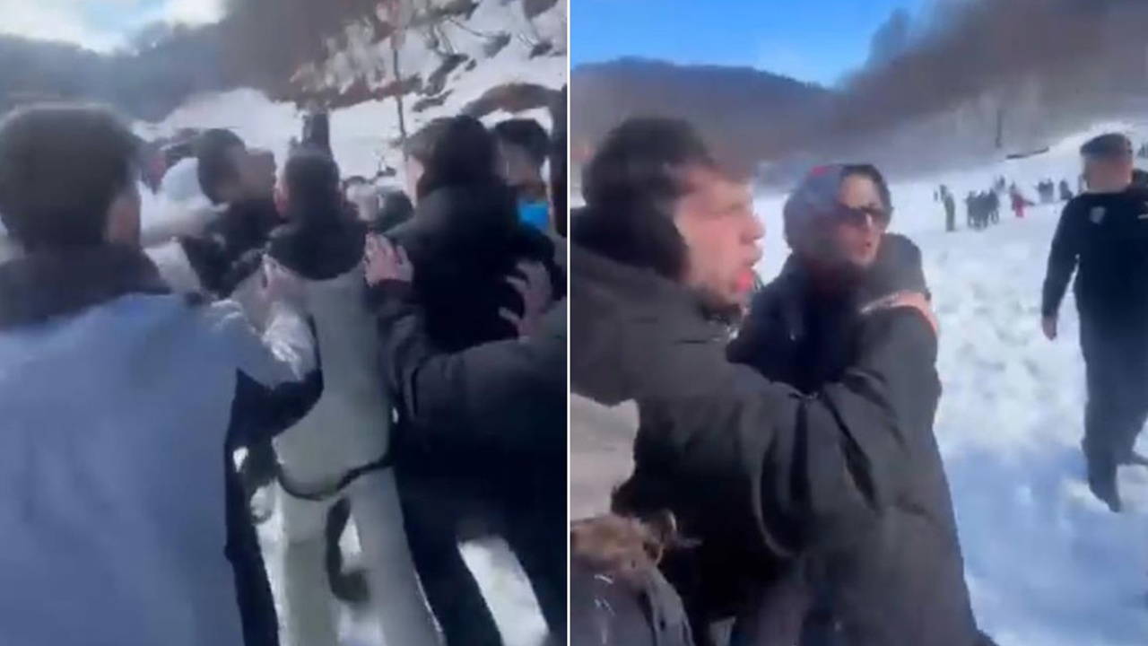 Tartışma kavgaya döndü: Baba, çocuklarının yanında darbedildi