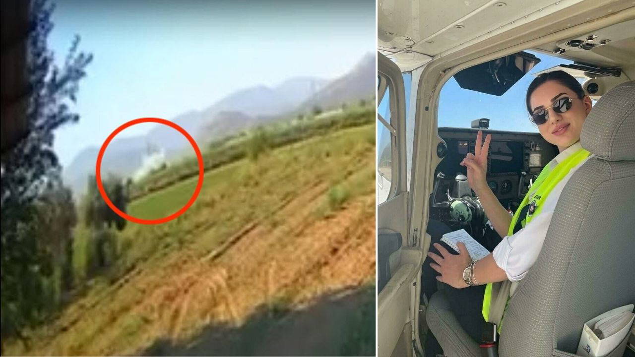 İzmir’deki uçak kazasının görüntüleri ortaya çıktı