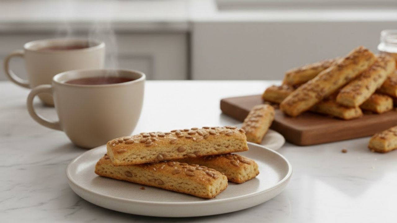 Atıştırmalıkların en hafifi: Ay çekirdekli fit galeta tarifi