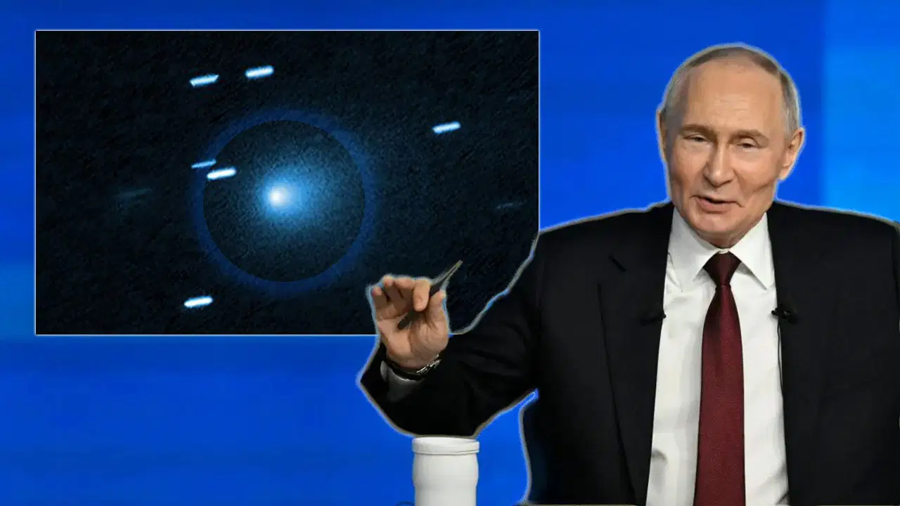 Putin'den 3I/ATLAS ile ilgili çarpıcı iddia: Salondakiler kahkahalara boğuldu