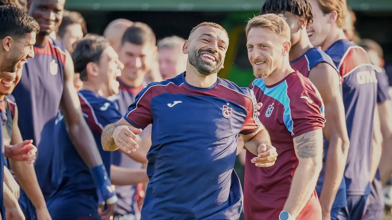 Trabzonspor'da Mohamed Salah ilk kez topbaşı yaptı!