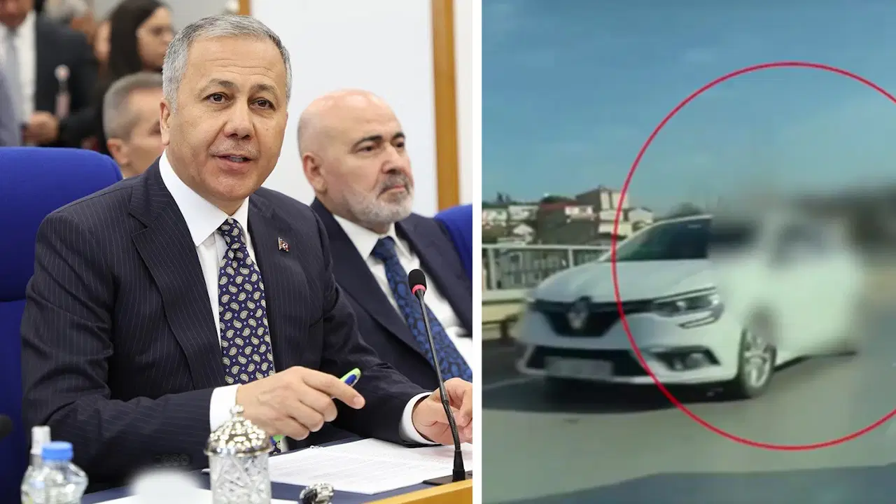 Bakan Yerlikaya 'Gereği yapıldı' sözleriyle duyurdu: İstanbul'da aracıyla, bir başka sürücünün önünü kesen kişi yakalandı