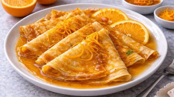 Fransız mutfağının en zarif lezzeti: Krep Süzet tarifi