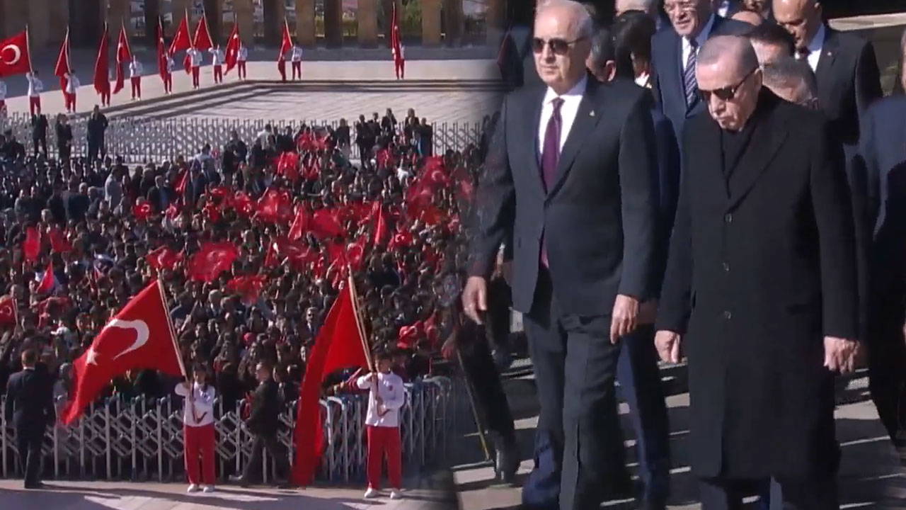 Her sene aynı ayıp: Anıtkabir'de yine 'Erdoğan' sloganı atıldı!