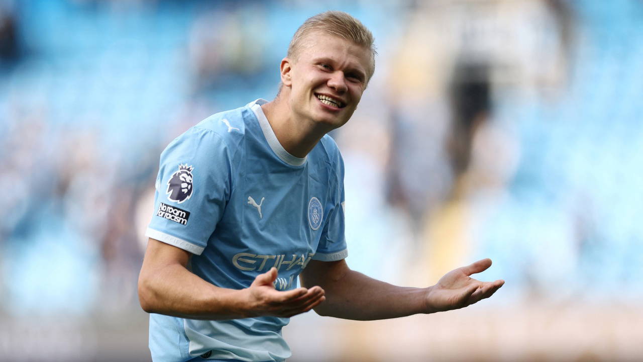 8 gollü düelloda kazanan Manchester City! Erling Haaland tarihe geçti...