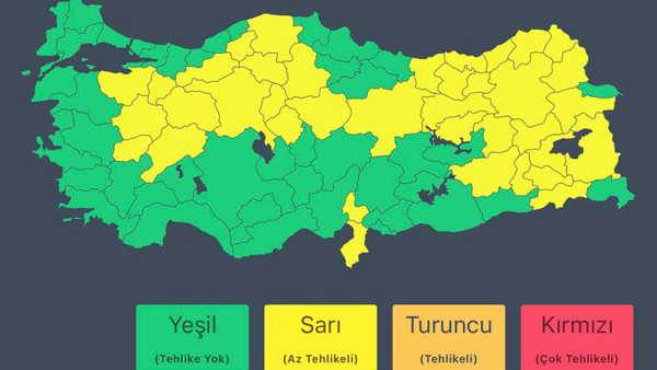 İçişleri Bakanlığı'ndan hafta sonu uyarısı: Sağanak ve kar geliyor