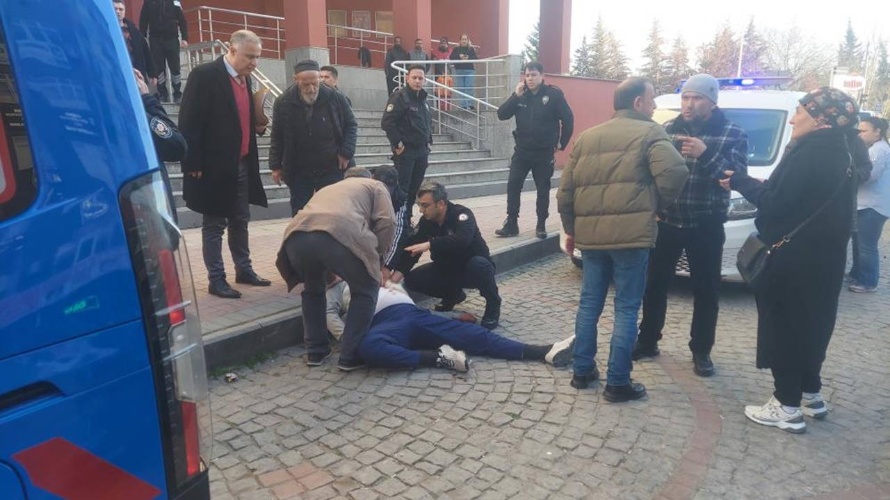 Kendisini istismar eden erkeği, adliye önünde kalbinden bıçakladı