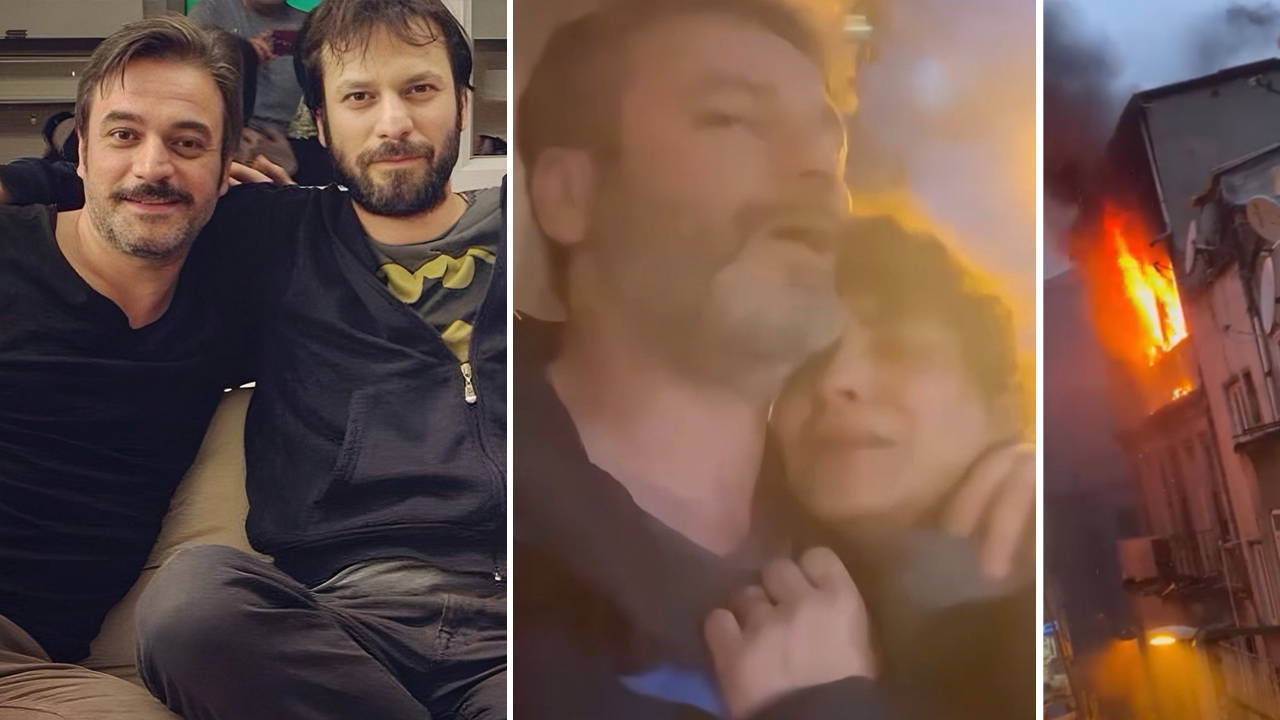 Ufuk Özkan'ın kardeşi Umut Özkan, Beyoğlu'ndaki yangından son anda kurtuldu: 'Bugün çok zor bir şey yaşadık...'