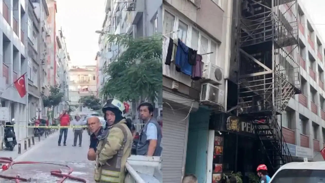 Bakırköy'de otel yangını: Yaralılar var