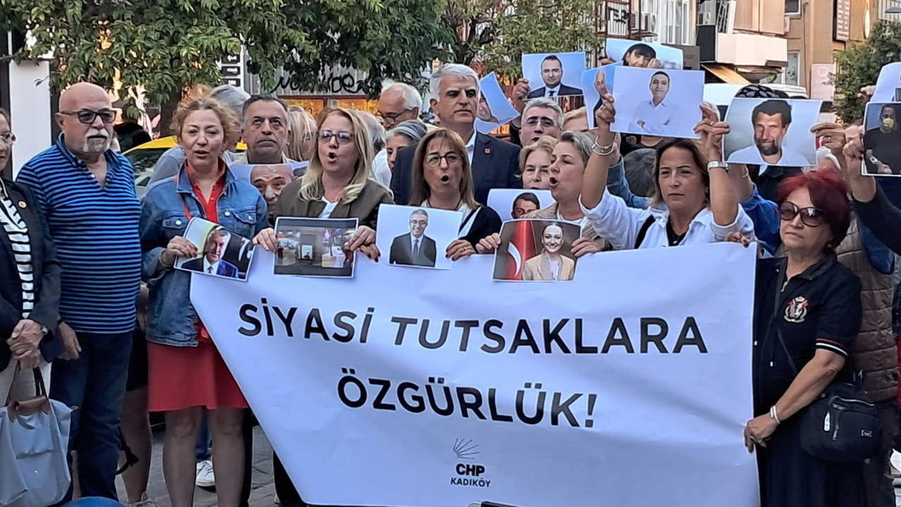 Kadıköy’de siyasi tutuklular için özgürlük çağrısı