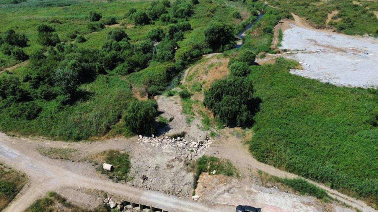 İznik'te kuraklık alarmı: Dere kurudu, göl çekilmeye başladı!