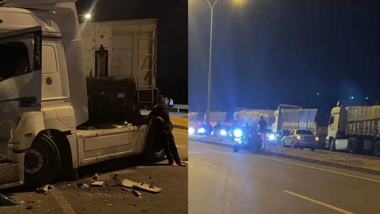 Cilvegözü Sınır Kapısı'nda Tır Çarpışması Sonrası Kavga: 3 Yaralı