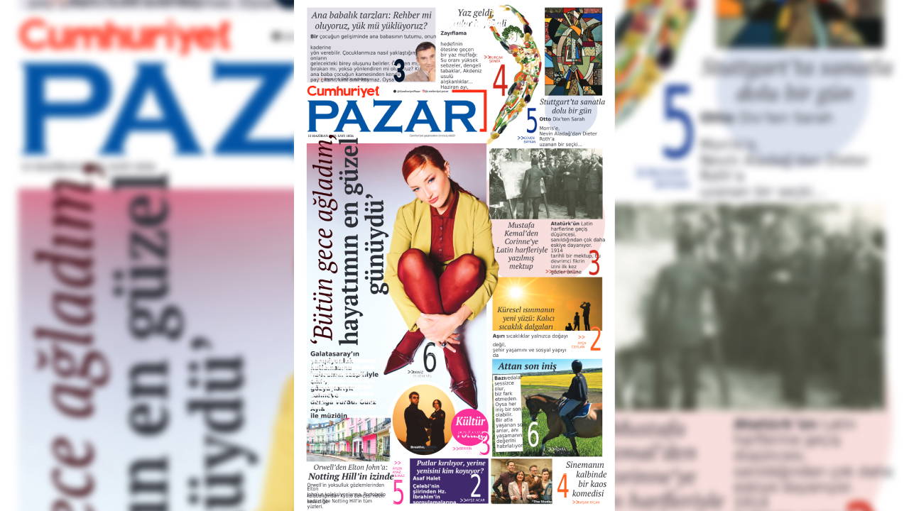 Cumhuriyet Pazar bu hafta da dopdolu!