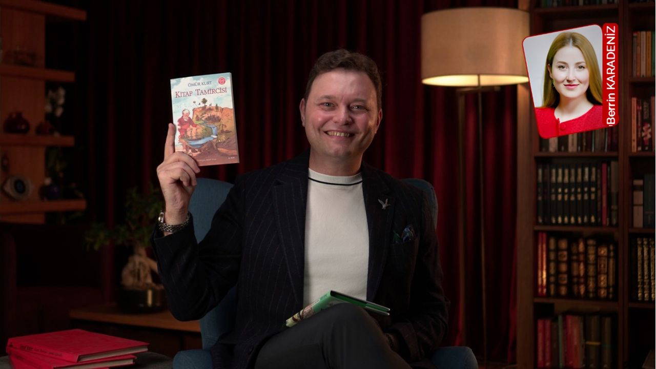 Çin’e uzanan başarı: Ömür Kurt’tan ‘Kitap Tamircisi’