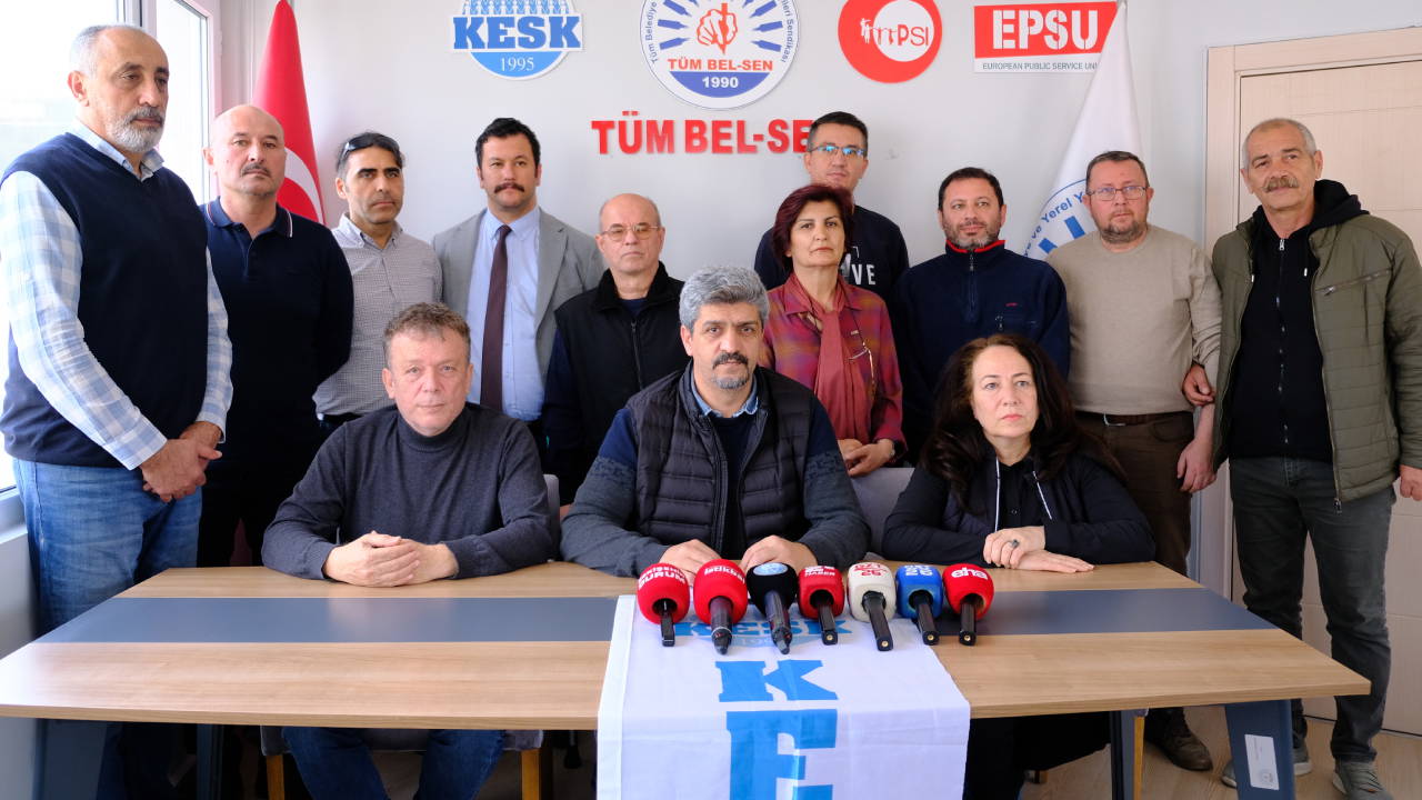 KESK Eskişehir Şubeler Platformu'ndan Memur-Sen Genel Başkanı Yalçın'a tepki