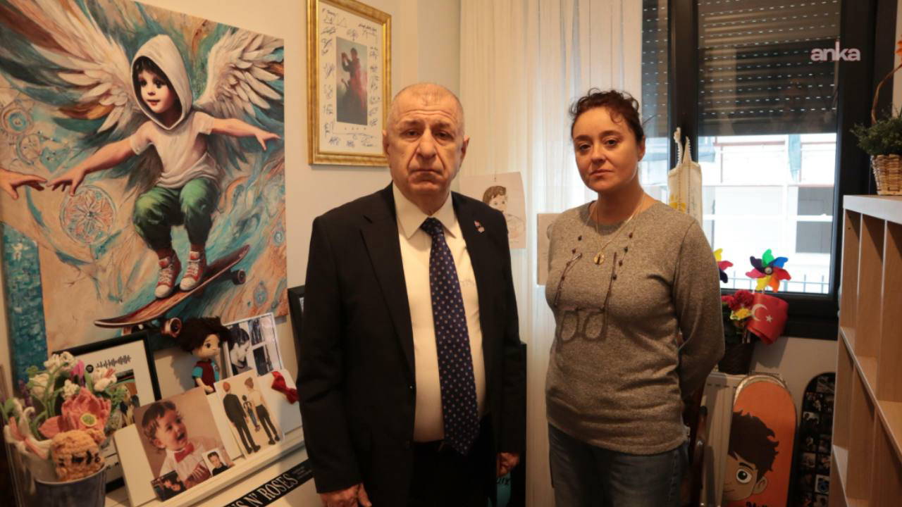 Ümit Özdağ'dan, Mattia Ahmet Minguzzi'nin annesine ziyaret!