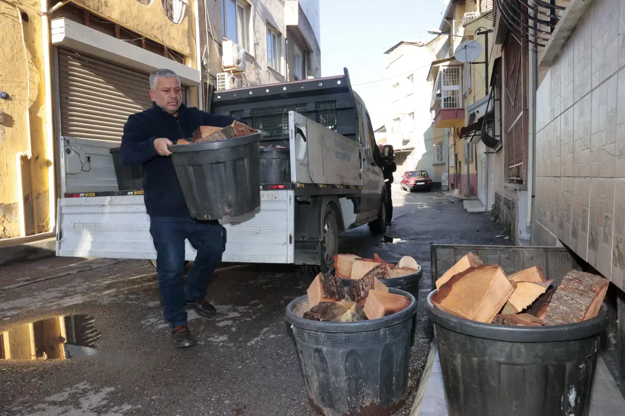 Konak’ta kış dayanışması