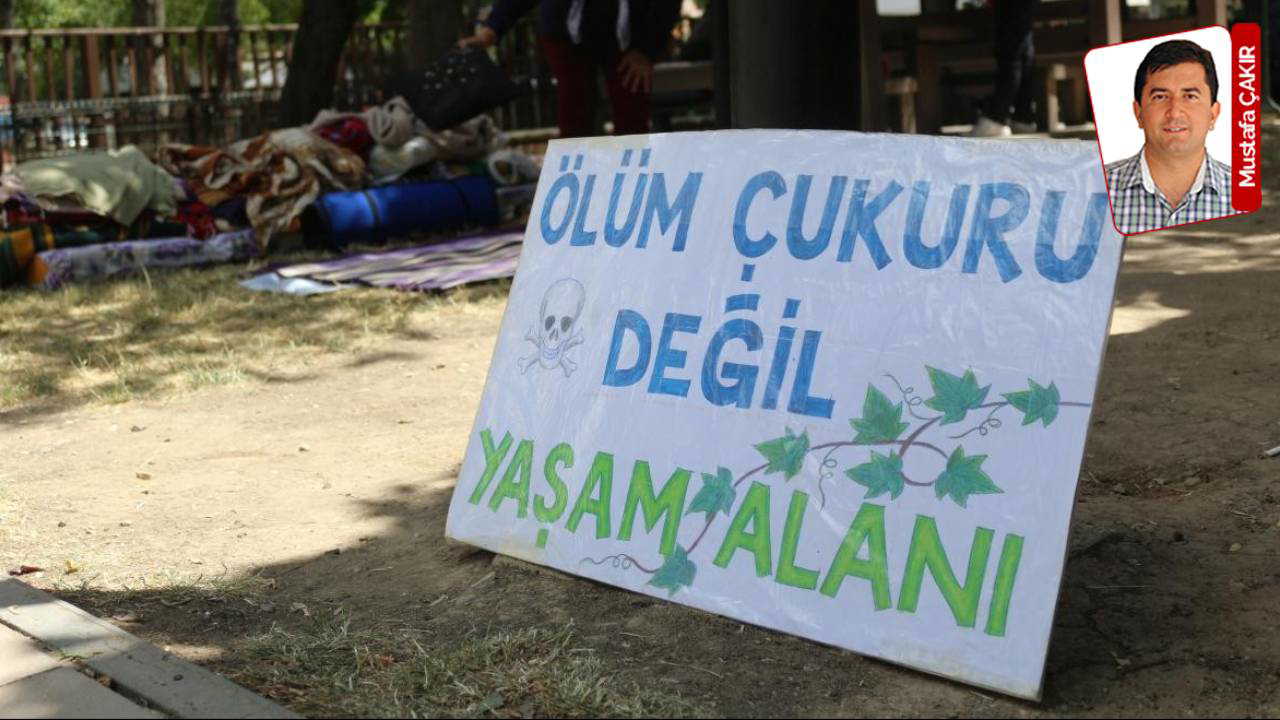 Zeytinlikler için nöbetteler, teklifte belirsizlik sürüyor: Köylüler geceyi parkta geçirdi