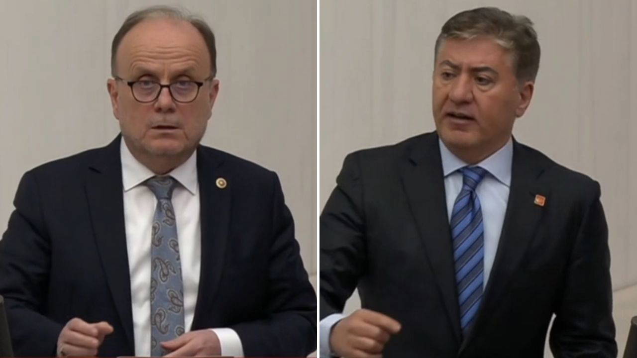 CHP'li Murat Emir ve AKP'li Mehmet Baykan arasında tapu tartışması: 'Yalan manşetlere ne yaptınız?'