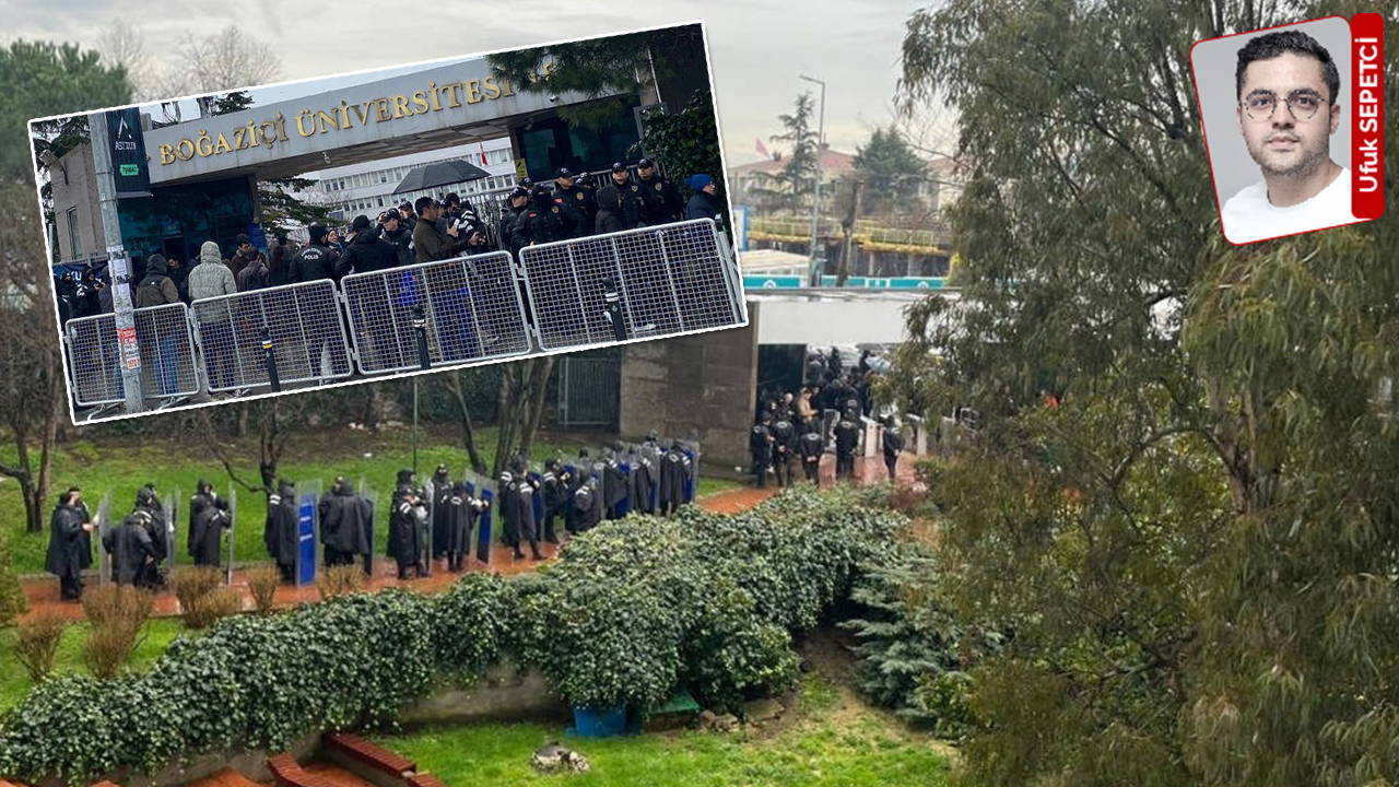 Boğaziçi Üniversitesi'nde 'Erdoğan' önlemleri... Öğrencilerin kampüse girişi yasaklandı: Gözaltılar var!