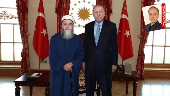Erdoğan ve Menzil yetkilisi ile görüştü