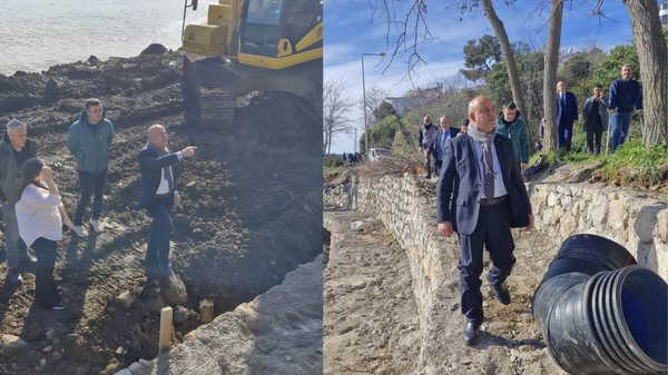 Sinop Belediye Başkanı Metin Gürbüz, projeleri yerinde inceledi