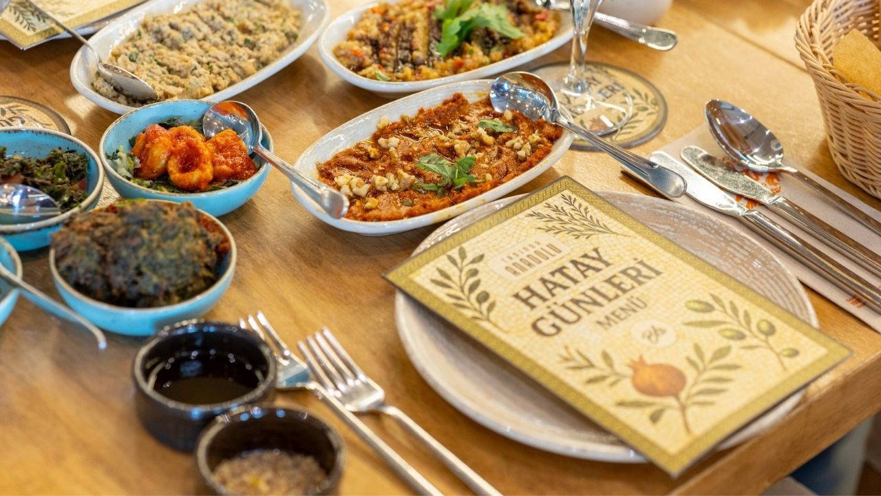 “Tadında Anadolu Hatay Lezzet Günleri” Adnan Menderes Havalimanı’nda