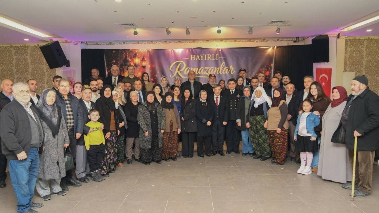 Elmadağ Belediyesi, şehit aileleri ve gazilerle iftar yemeğinde buluştu