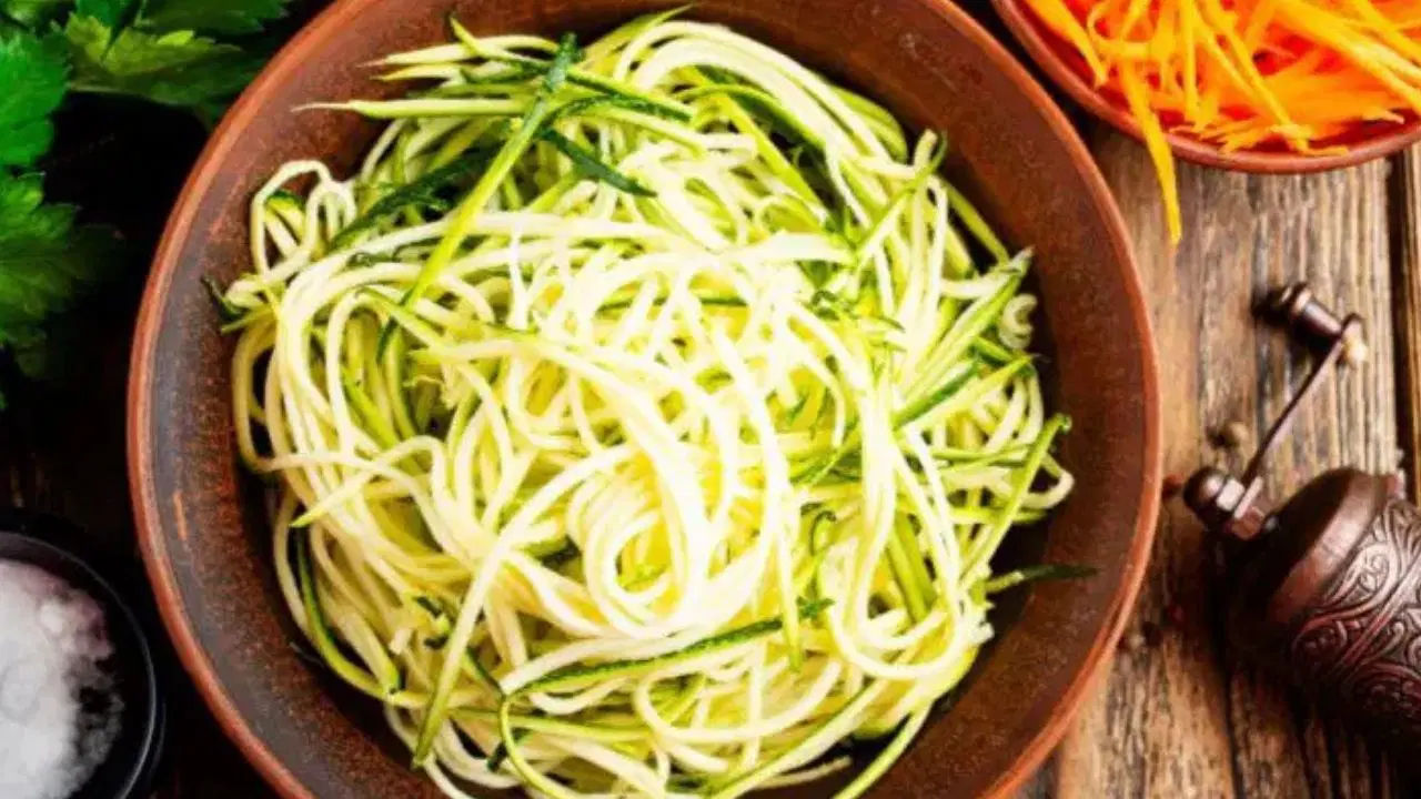 Hafif ve düşük kalorili lezzet: Kabak spagetti tarifi