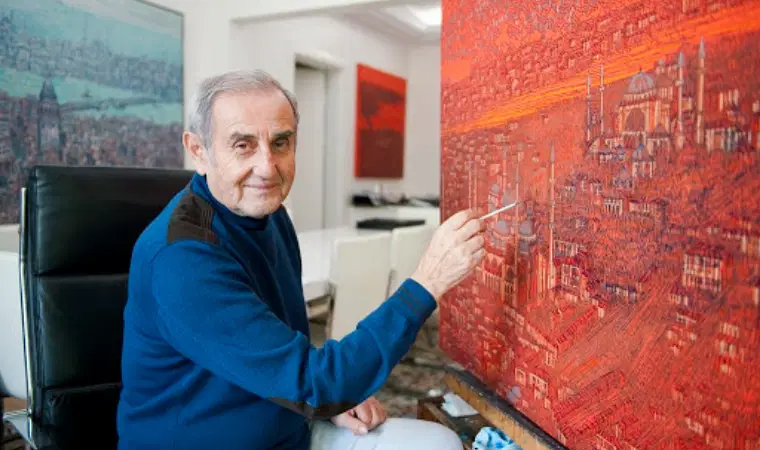 Ressam Devrim Erbil Masart Sanat Galerisinde