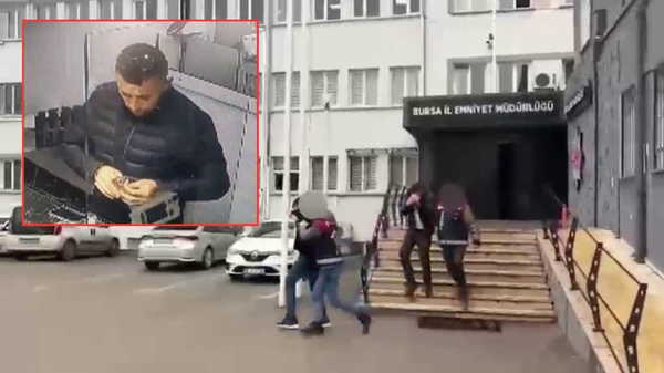 Bursa’da sahte altın vurgunu: Kuyumcuları dolandırdılar, kameralara yakalandılar