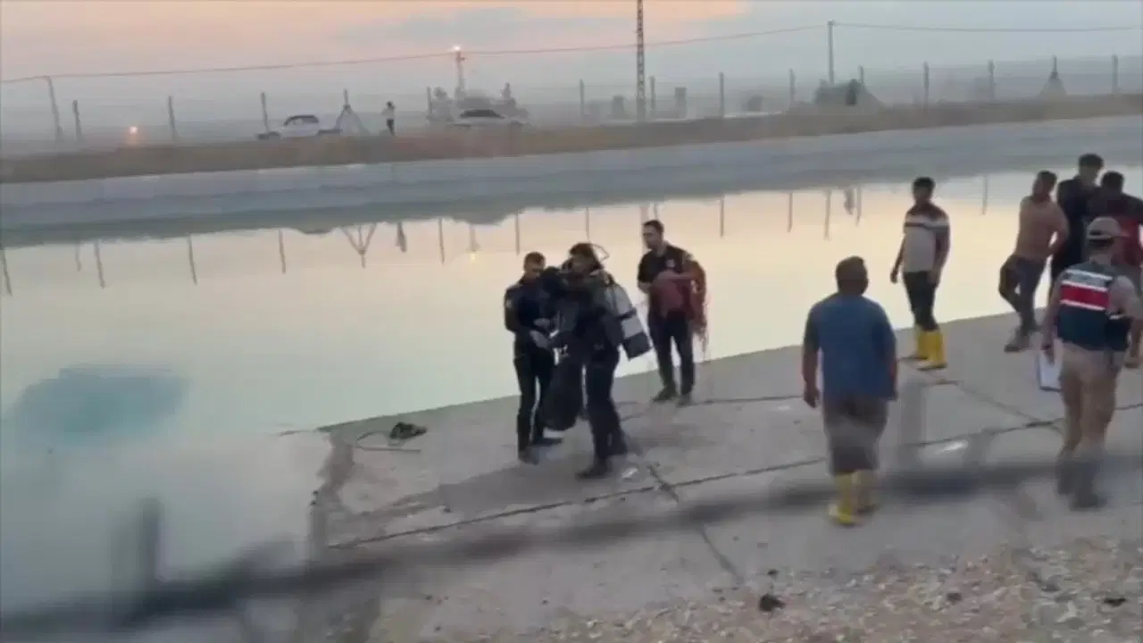 Sulama kanalına giren 16 yaşındaki Mehmet boğuldu