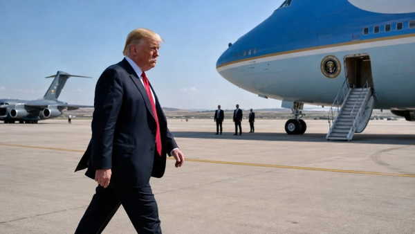 Trump, suikast tehdidi nedeniyle Türkiye'den gizlice askeri uçakla ayrıldı