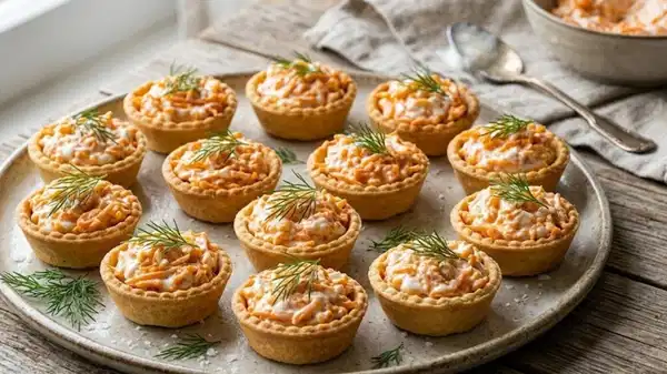 Gece açlığını bastıran enfes atıştırmalık: Tuzlu tartolet tarifi