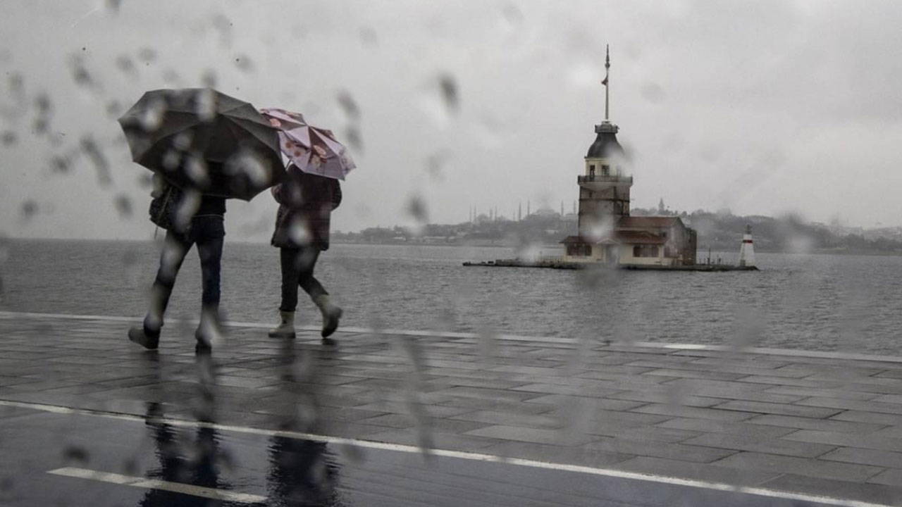 AKOM'dan İstanbul'a 'sağanak yağmur' uyarısı