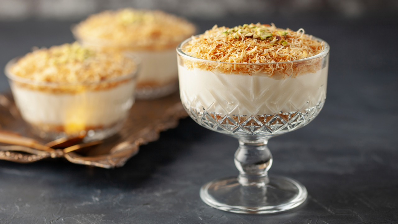 Kadayıflı magnolia tarifi: Çıtır ve kremsi tatlı keyfi...