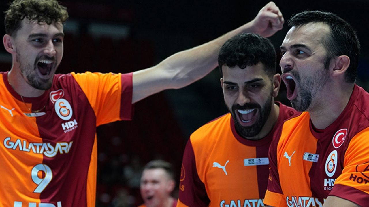 Galatasaray HDI Sigorta, Altekma'yı 3-1 ile geçti!