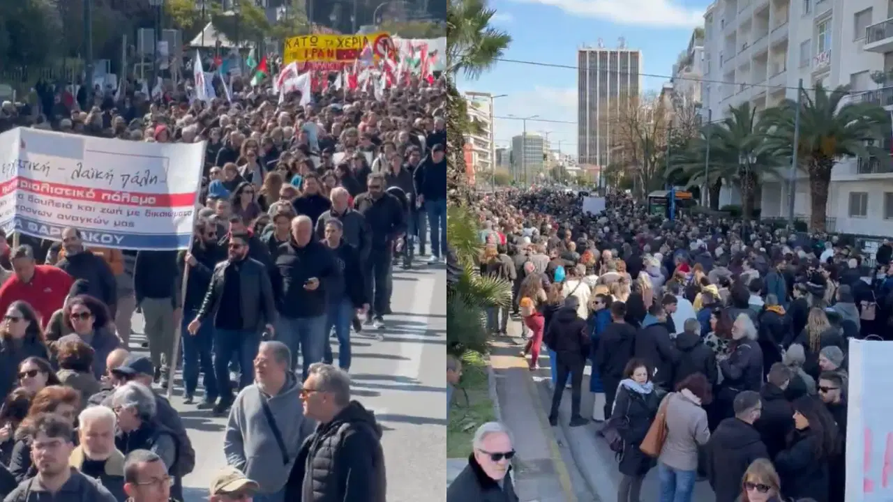 İran gerilimi Avrupa sokaklarına taşındı: ABD ve İsrail elçiliklerine yürüdüler