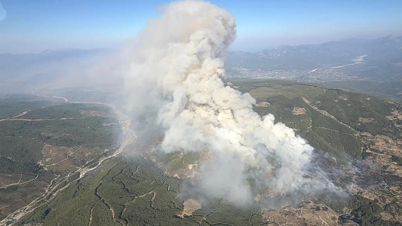 Son dakika... Muğla Seydikemer'de orman yangını başladı!